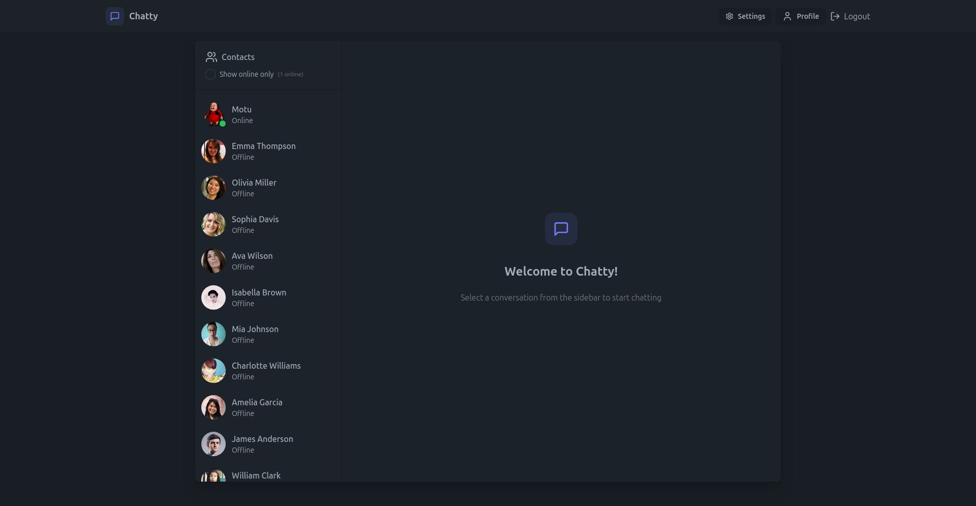 Real-Time Chat Application