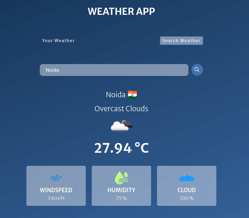 Weather App